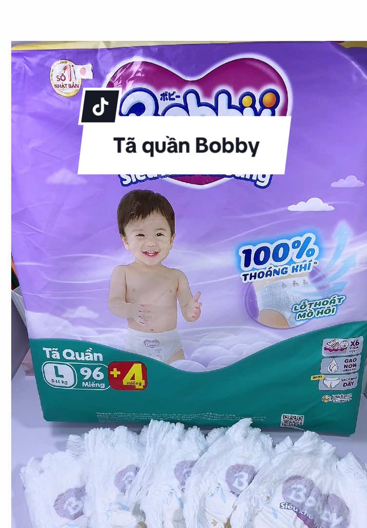 Bỉm Bobby siêu khô thoáng mới này đúng là chân ái cho mùa hè này  luôn các mom ơi #taphoamebap #bobby #bobbysieukhothoang #bimchobe #bobbychinhhang 