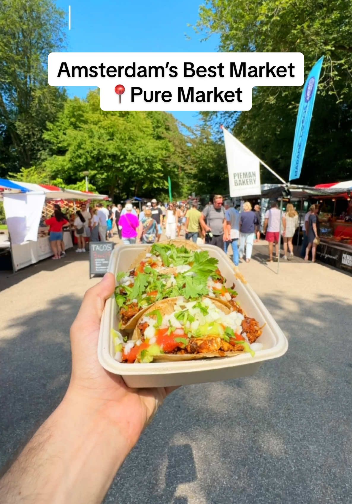 5 things to can eat at Amsterdam’s BEST market 📍Pure Market  All of this was was delicious and if you don’t know where to eat in Amsterdam then this is the place for you! #amsterdamfood #bestrestaurantsamsterdam  #amsterdamfoodie #thenetherlands  #amsterdamfoodreviews #amsterdameats #amsterdamdinnerspots #placestoeatinamsterdam #thingstodoinamsterdam #amsterdamplacestogo  #cheapeatsamsterdam #amsterdamtravel 