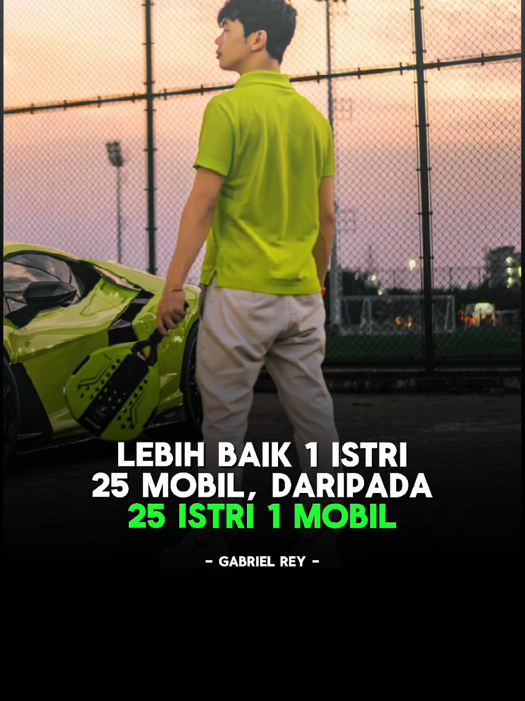 Lebih baik 1 istri 25 mobil daripada 25 istri 1 mobil - podcast with fitraeri #cryptowave #gabrielrey 
