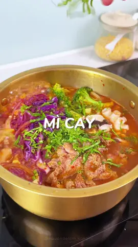 Fan cứng của mì cayyy  #LearnOnTikTok #micay #monngonmoingay #nauandelam #ancungtiktok 