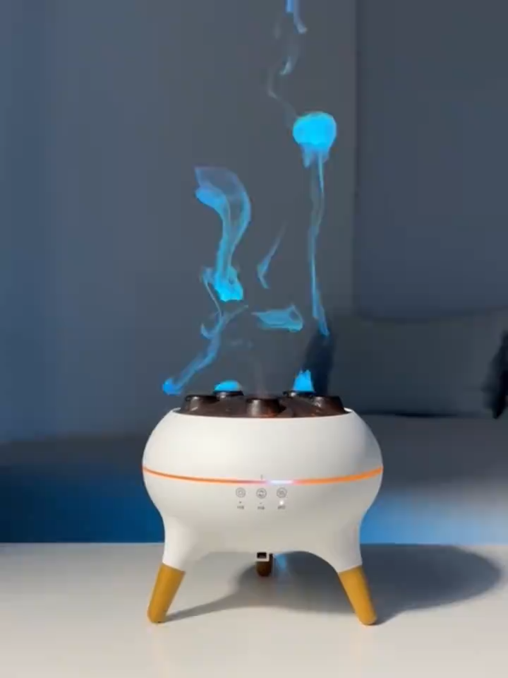 這樣的水母香薰機放家裏誰看不迷糊~#提升幸福感好物 #香薰機 #加濕器 #是時候安排壹下了