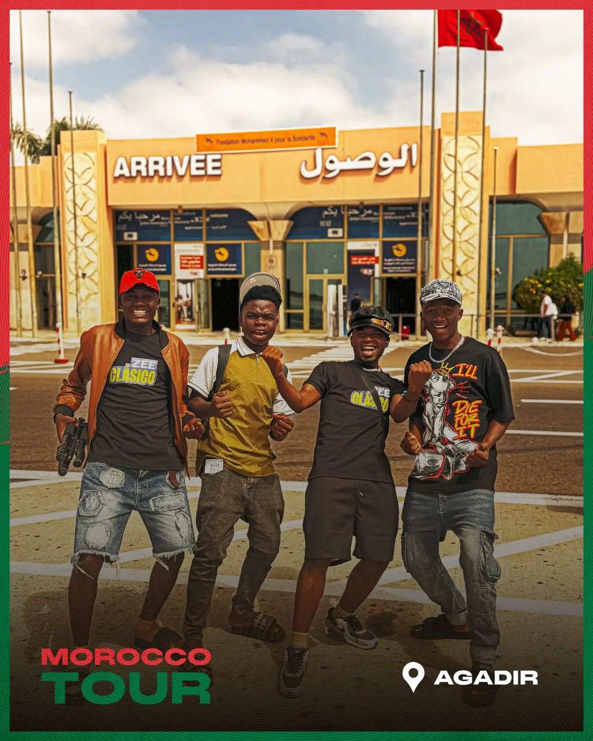 Agadir 🇲🇦🫶  #QuickWittedMGT #FutureMediaInitiative #Destination2morocco #DestinationMorocco2025 #SportsOnTikTok 