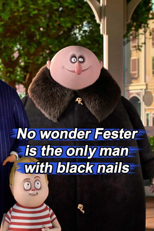 No wonder Uncle Fester is the only man with black nails; he's the strongest Addams#TikTokGemsContest #wednesday #addamsfamily #wednesday2#TheAddamsfamily#unclefester