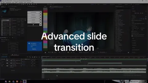 advanced slide transition #aftereffectstutorial #tutorial #howtoedit #aetutorials #aftereffect @lime @doom 