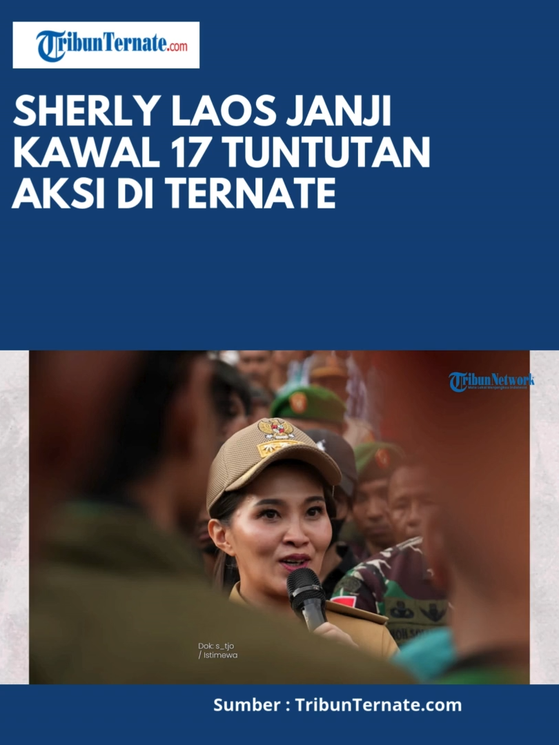 Gubernur Maluku Utara Sherly Laos turun langsung mendengarkan aspirasi mahasiswa yang menggelar aksi unjuk rasa di gedung DPRD Kota Ternate yang beralamat di Kelurahan Kalumata, Ternate Selatan, Senin (1/9/2025). Aksi unjuk rasa yang berlangsung sejak pagi itu diikuti oleh ratusan mahasiswa dari berbagai kampus di Maluku Utara. #gubernur #malukuutara #sherlylaos #sarbinsehe #pemprov #prabowo #president #sarbinsehe #sherlysarbin #sherlytjoanda #demo #dpr #polisi #polri #ojol #ojekonline