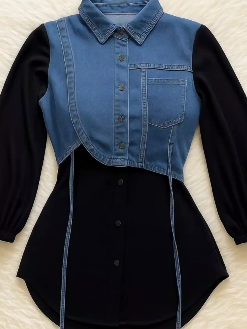 Kemeja Jeans murah cantik kekinian 😍🫶🎀 #atasanwanita #kemeja #kemejawanita #outfitideas #OOTD 