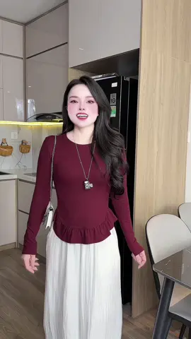 Áo thun  dài tay xinh mê ##aothundaitay##aoxinh##aodieu ##aothun##aothunxinh