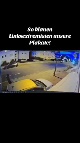 So klauen vermummte, linke Kriminelle in Bielefeld systematisch unsere Plakate. Gegen Kriminalität und Linksextremismus und den rotgrünroten Filz, der das deckt oder sogar mit Infrastruktur versorgt: Am 14.09. AfD wählen! 💙