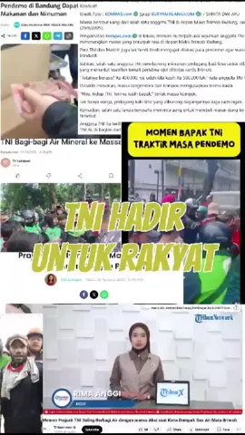 TONTON VIDEO SAMPAI SELESAI LIKE, COMENT, SHARE, REPOST, FOLLOW TNI selalu hadir untuk rakyat, menjaga dan melindungi. 🇮🇩✨ #tni #untukrakyat #humanis #pedulirakyat #nkri