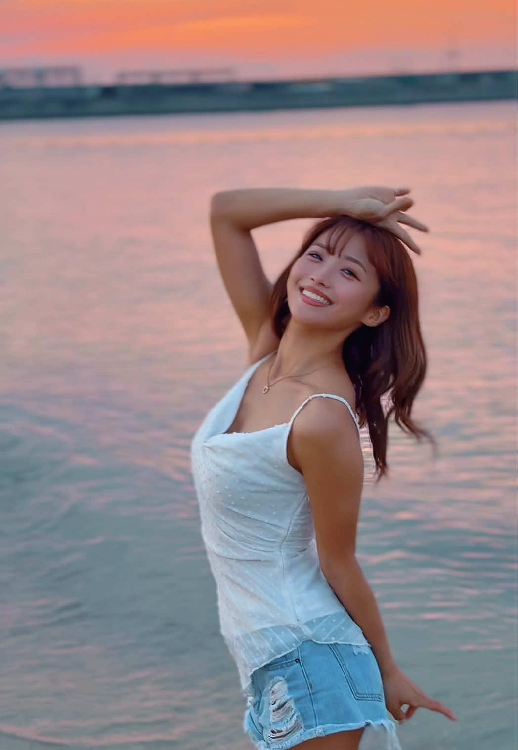 夏の終わりを感じて名残惜しい𝕤𝕦𝕟𝕤𝕖𝕥🌞#おすすめ #サンセット #夏の終わり 