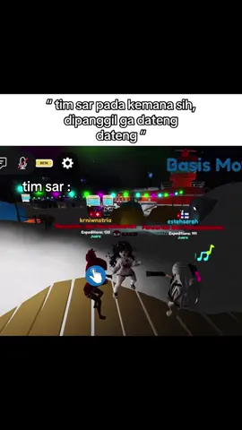 tim sarnya lagi mode biduan kak #fyp #roblox #robloxfyp #antartikaroblox #antarctica 