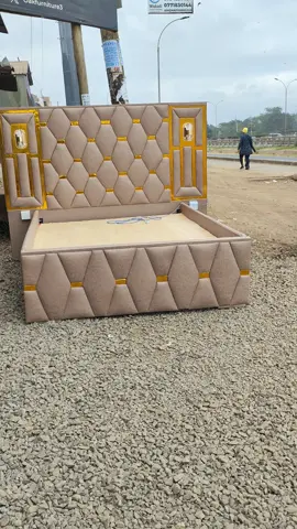 Diamond bed that fills your  bedroom with classy vibes.Dm for orders #HomeDecor #KahawaSukari #furnituredesign #KahawaSukariDeals 