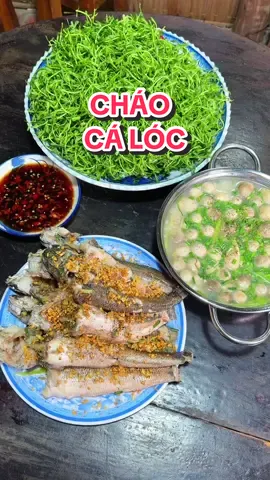 Cách nấu cháo cá lóc rau đắng #kenhcuamy