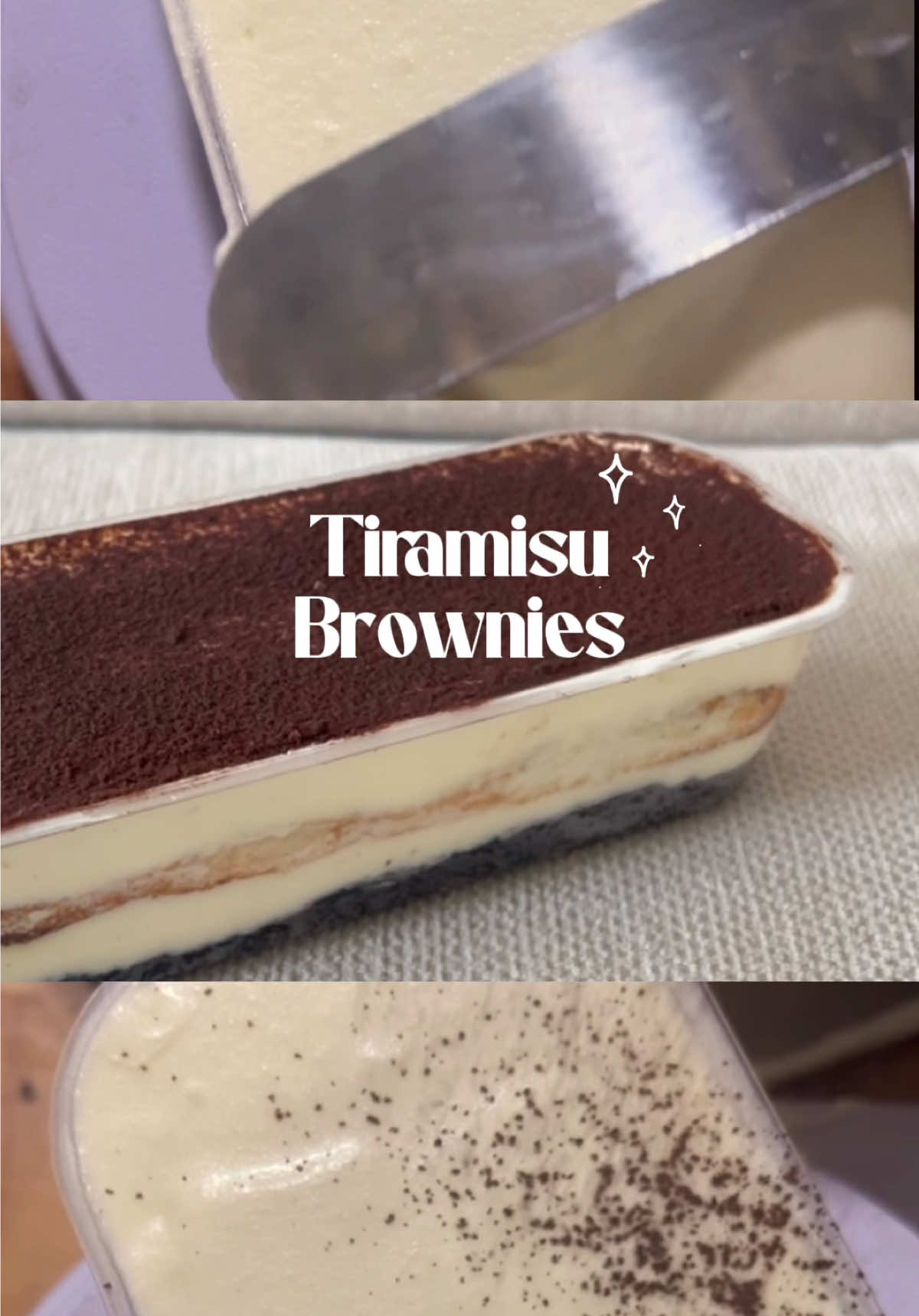 Brownies aja udah enak… ditambah tiramisu? 🫠 Percaya deh, ini definisi sweet heaven ✨ #Brownies #DessertTime #FYP