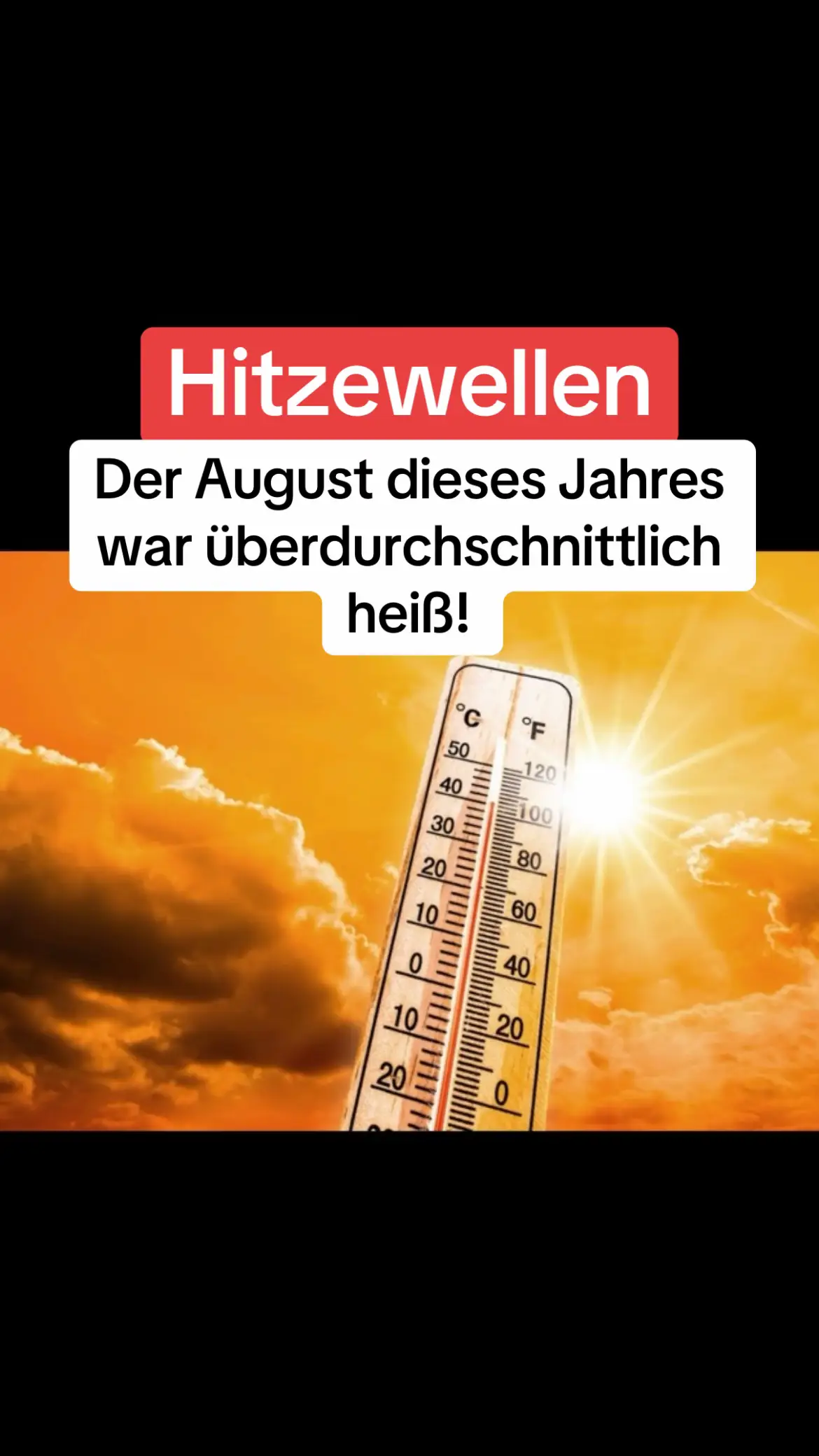 Der August dieses Jahres war überdurchschnittlich heiß! Der Klimawandel führt zu häufiger vorkommenden Hitzewellen: Das hat man auch im August gemerkt! Quelle: https://www.heute.at/s/jetzt-fix-auch-der-august-war-wieder-zu-warm-120127791 #nachrichten #wissenswert #wetter 