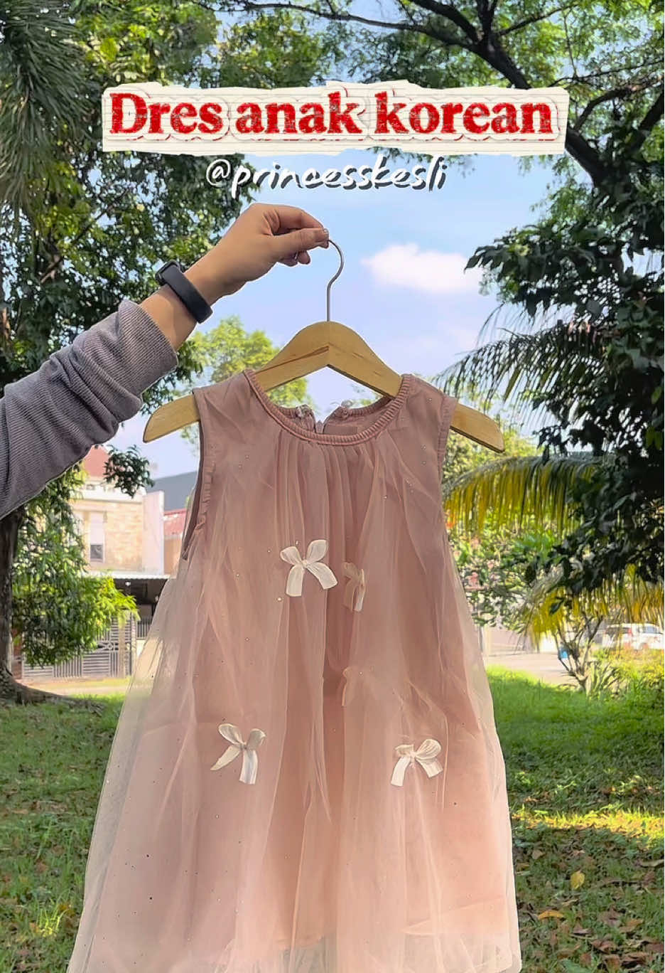 Si kecil pake ini auto keliatan gemes☺️✨🌸💐#fypシ#dresanakperempuan#dresanakmurah#gajiansale#promoguncang99  