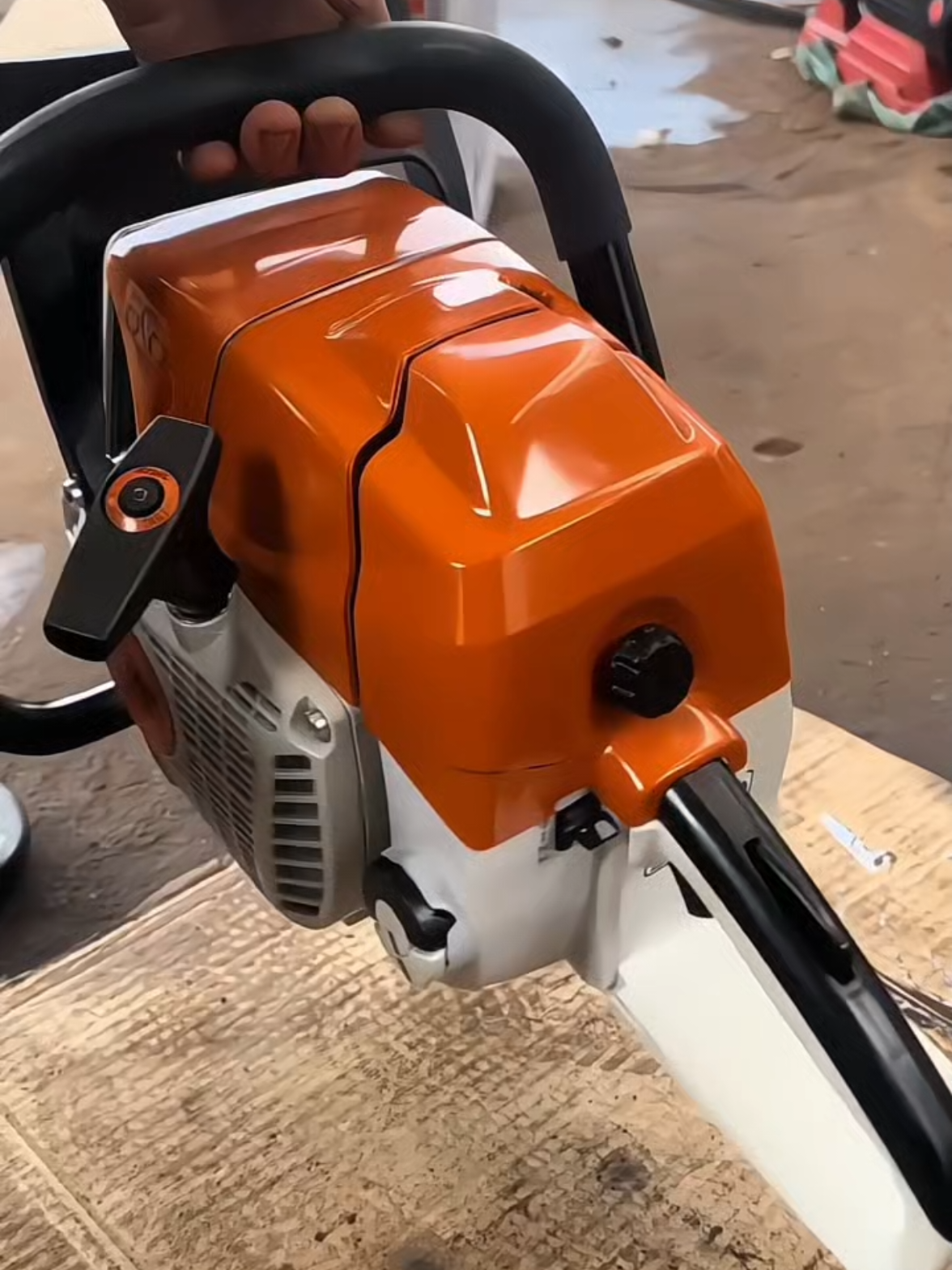 mesin potong kayu 2tak#gergaji #gergajikayu #gergajimesin #stihl #stihlchainsaw 