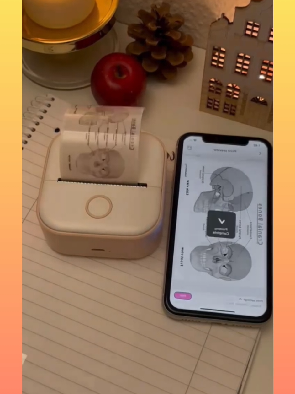 🖨️✨ Sua impressora portátil de bolso! ✔️ Pequena, leve e recarregável (1000mAh) 🔋 ✔️ Conexão Bluetooth, imprime sem fios 📱 ✔️ Impressão nítida em papel térmico (200dpi) 📑 ✔️ Sem tinta, sem bagunça – prática e econômica 💡 ✔️ Ideal para anotações, estudos, diário e DIY 🎨 👉 Leve a criatividade para qualquer lugar com essa mini impressora incrível! #miniimpressora  #impressoraportatil  #Estudos  #DIY  #viral 