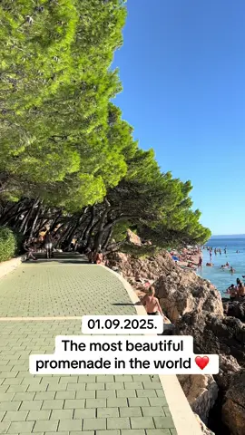 📍 Punta Rata Beach, Brela #villaamorebrela #brela #croatiafulloflife #summer2025 #makarskarivierabeaches 