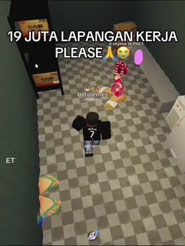 susah banget nyari kerja😭 #roblox #fyp #robloxfyp #gaming #micup 