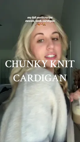 I’ll be wearing this on repeat #fallfashion #falloutfitinspo #falloutfitideas #falloutfitrecipe #cardigan 