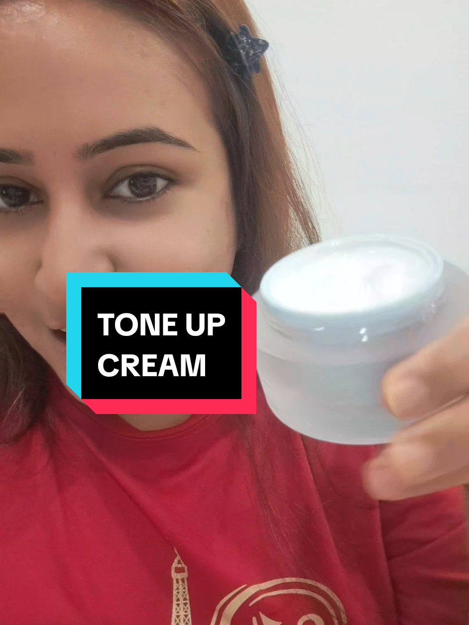 helps to glow and brighter for face even without makeup #toneupcream #oilyskin #dryskin #facecream #glowingskin 