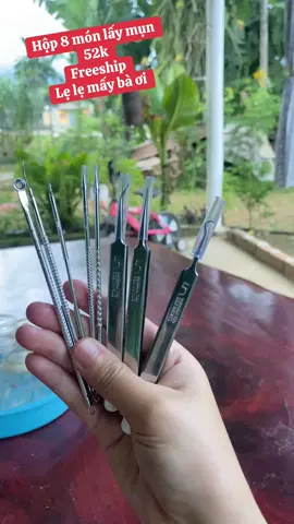 52k set 8 món lấy mụn#tiepthilienket #caylaymun #setlaymun #dungculaymun #xuhuong 
