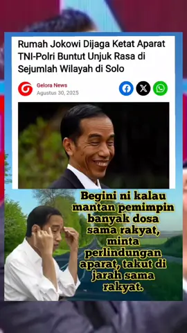 takut di jarah sama rakyat  #jokowi #ijazahpalsu #viral #fyp #ternakmulyono 