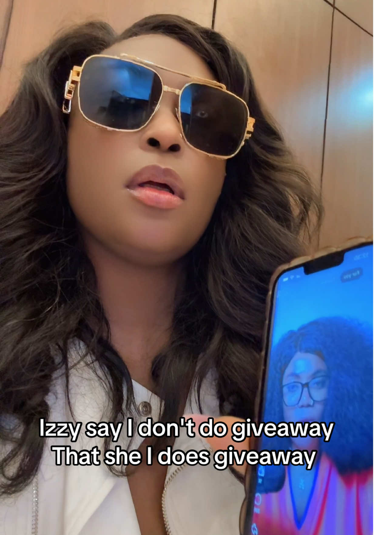 Izzy said I don't do giveaway 🤣🤣🤣🥰. #fyp 