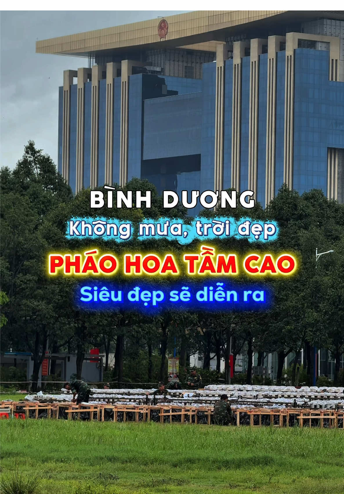 TP Mới Bình Dương không mưa, lên lịch đi xem pháo hoa 2/9 mừng Quốc Khánh thôi. #phaohoa #binhduong #dangdidaudo #amnhac #quockhanh #kaytran 