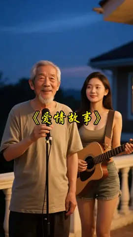 爷孫組合#愛情故事 #街頭藝人 #經典老歌 #翻唱 #好歌分享 