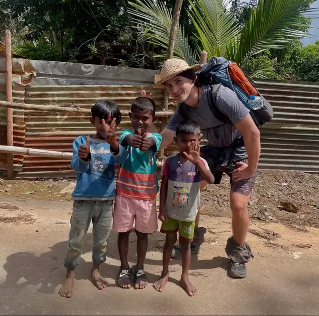 I was able to hike the length of the pekoe trail while in Sri Lanka. It’s roughly 200 miles and takes ~16 days. It goes through the central tea country. I camped a few nights but mostly crashed with families along the way.  #PekoeTrail #SriLankaTravel #TeaCountry #LongDistanceHiking #CulturalTravel 