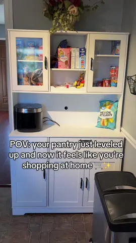 Love my new pantry 😭 #kitchen #KitchenHacks #pantry #tiktokshop 