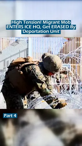 Part 4 - High Tension! Migrant Mob ENTERS ICE HQ, Get ERASED By 'Deportation Unit'