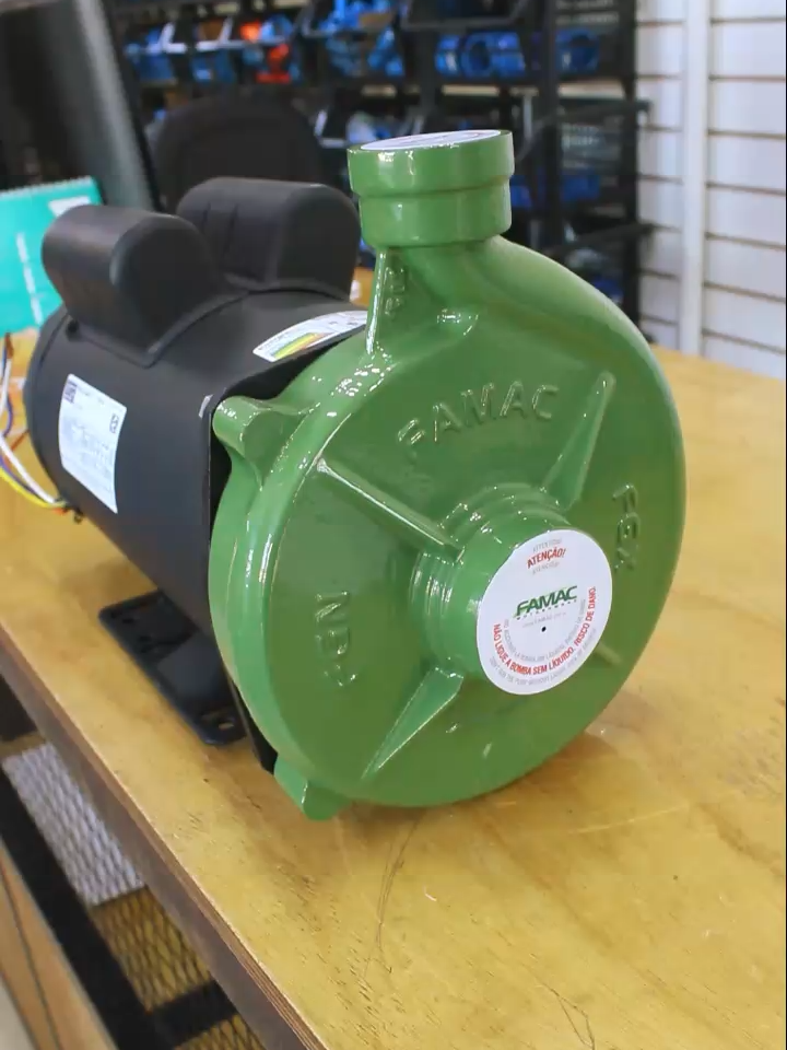 Potência e confiabilidade na hora de bombear água! 💧 A bomba centrífuga Famac FGN‑3 de 3 CV garante fluxo constante, operação silenciosa e durabilidade para residências, indústrias e sistemas agrícolas. ⚡#Agronegócio #Irrigação #BombaDeÁgua #TecnologiaNoCampo #ProdutividadeRural #AgroBrasil #EngenhariaCivil #InovaçãoAgrícola #eficiêncianocampo #ConstruçãoCivil #CampoForte