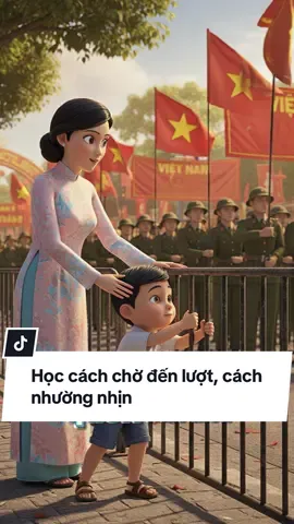 Người lớn nên làm gương cho trẻ nhỏ🥰#donghanhcungcon #xuhuongtiktok #viral #2thang9quockhanh #kynangsong 