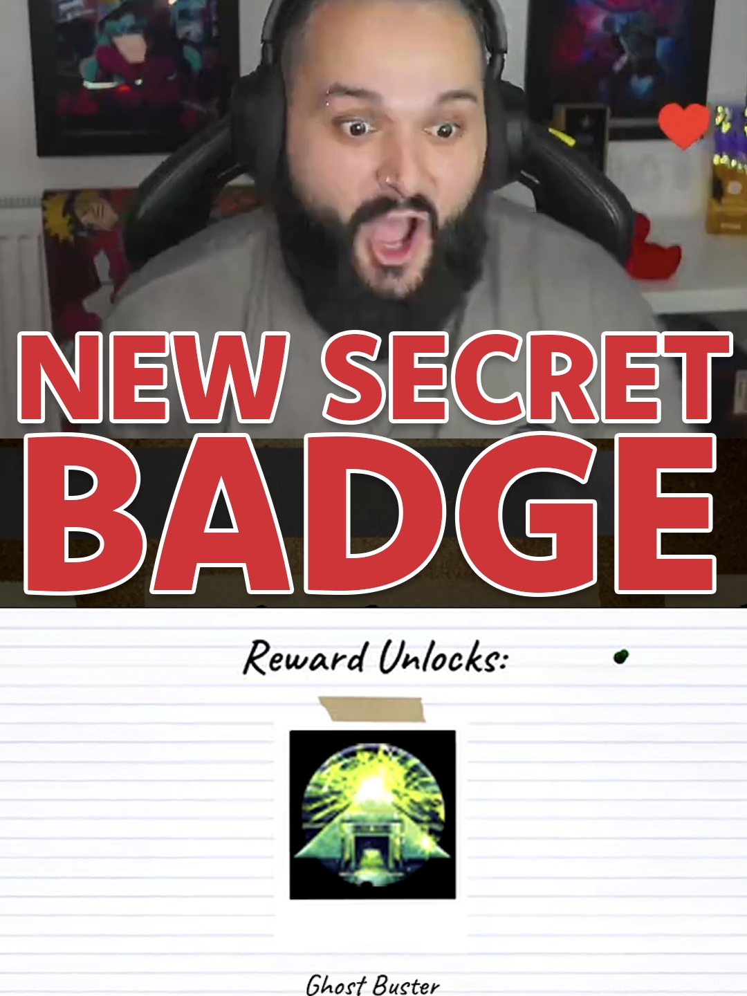NEW SECRET BADGE?! #GhostHunting #phasmophobia