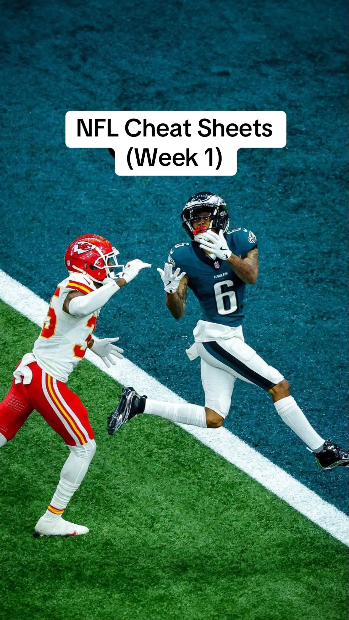 NFL is finally back and so is our weekly NFL cheat sheets 😎😎 #nfl #stats #football #primetime #defense 