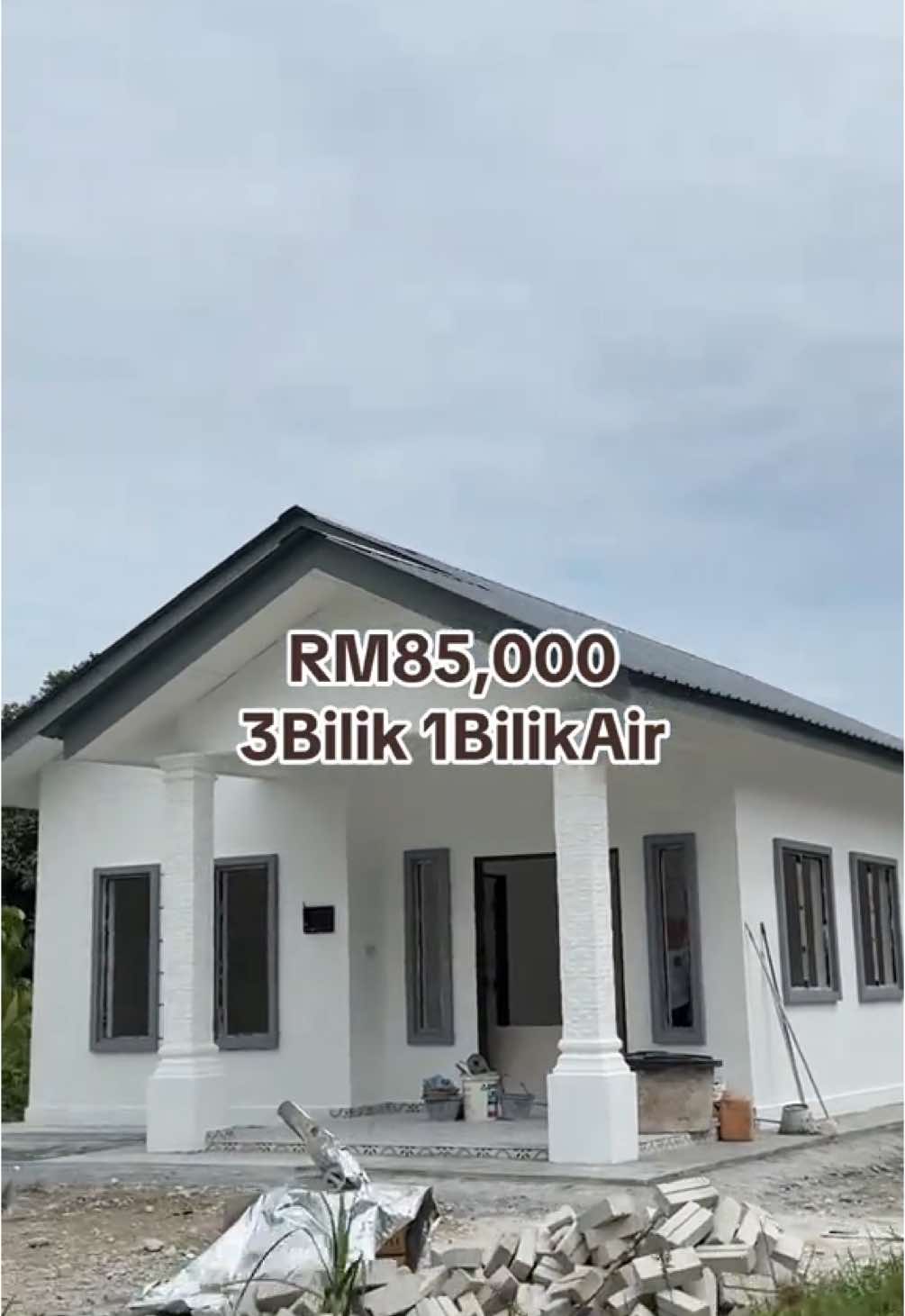 Bina rumah atas tanah sendiri🏠 -3bilik 1bilikair -RM85,000  Hubungi kami :011-16574054 / 011-21152530 #fyp #fyp #binarumah #binarumahatastanahsendiri #contractor #kontraktorselangor #rumahidaman #tapakkediaman #binarumahklang #binarumahselangor #contraktorrumah #selangor #sijangkang #binarumahkualalangat 