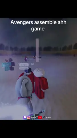 Assembling the avengers in ink game #inkgame #roblox #squidgame #robloxfyp #avenger 