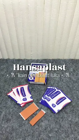 ayukk gaiss gercep co buat stok p3k dirumah udah dapat banyak besar dan kecil😍#hansaplastplesterluka #hansaplast #hansaplaspembalutluka #hansaplastkainpembalutluka 