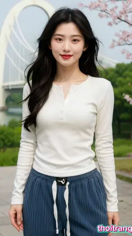 Áo thun dài tay len gân lông  #aothun #aothunnu #aothunombody #xuhuong #thoitrangnu.21021995