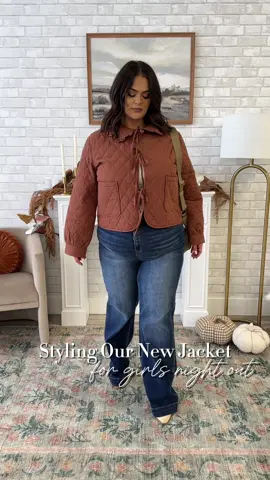 One jacket, three flawless looks! 🤎 From the office to a night out, our new fall arrival has you covered  Beautiful Noise Jacket, Brown #shopchicsoul #chicsoul #plussizefashion #plussizestyle 
