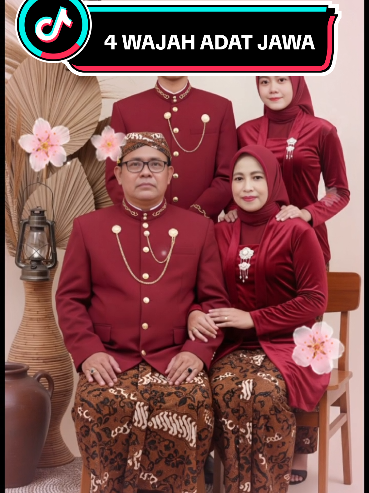 BAGIAN 63 | EDISI KELUARGA BESAR ADAT JAWA WARNA MAROON DI STUDIO FOTO BERISIKAN 4 ORANG bebas pilih tema dan outfit sperti: -pakaian adat -pakaian formal -pakaian casual - wedding / prewed tema indoor / outdoor foto baby (Newborn) dll proses cepat, rapi dan realistis, info pemesana bisa langsung DM kita yaa kakak 🫶 dijamin kualitas jernih( HD) #fotostudio #fotokeluarga #creatorsearchinsights #200kviews  #bandarlampungvilla