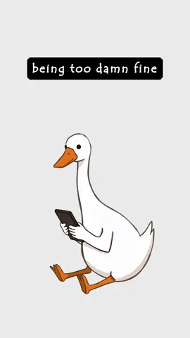 Just a little silly goose #animation #fyp #funny #comedy #relatable 
