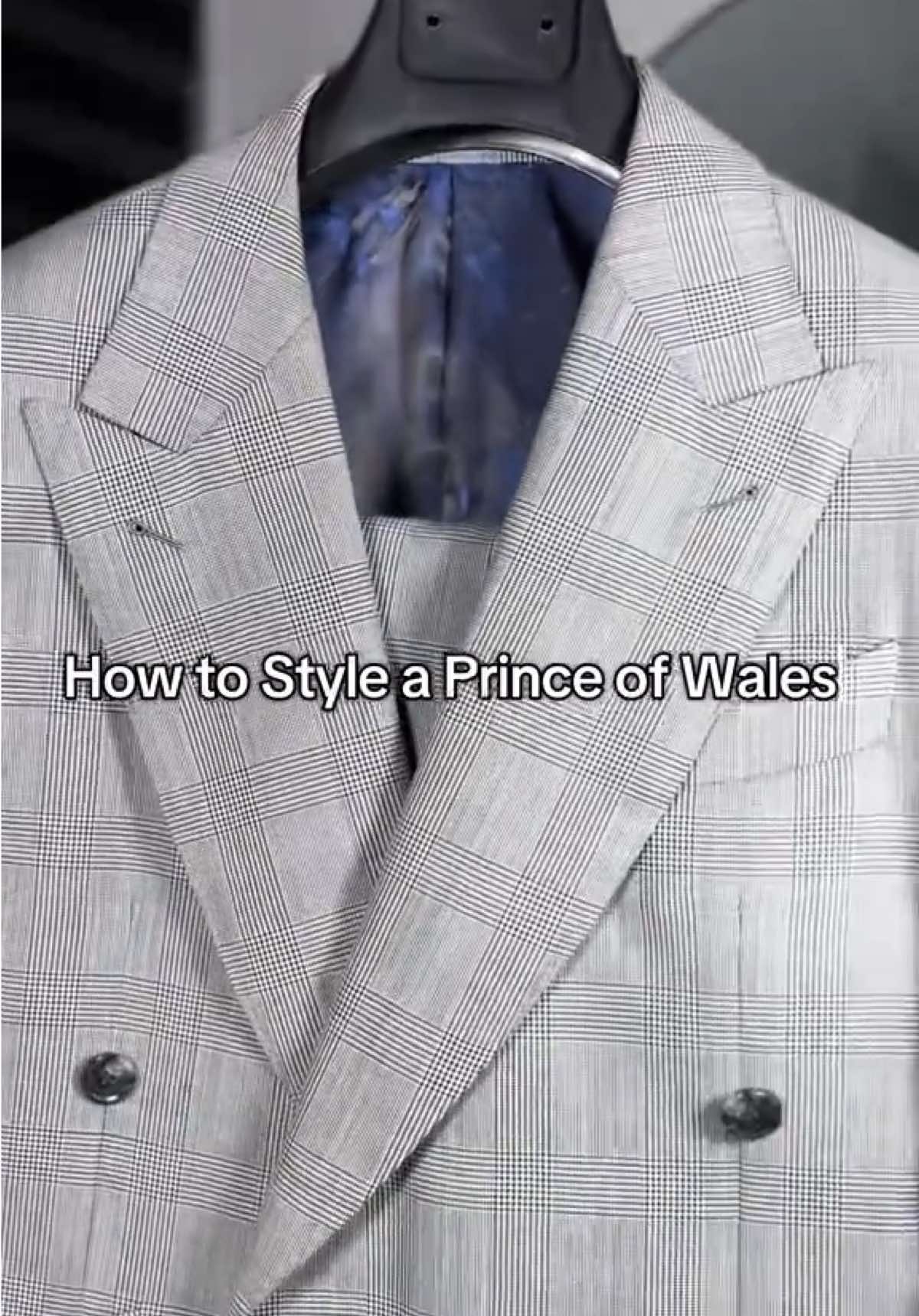 Fit Check: Gray Prince of Wales Suit: Classic tailoring meets modern style this timeless check pattern is versatile enough for weddings, business meetings, and upscale events. Sharp, elegant, and unforgettable. Suit @Hàsseman Sartorial  - - - - #styletok #MenswearStyle #menssuits#ClassicMenswear #suitstyle #tiktokgh #tiktoknaija🇳🇬 