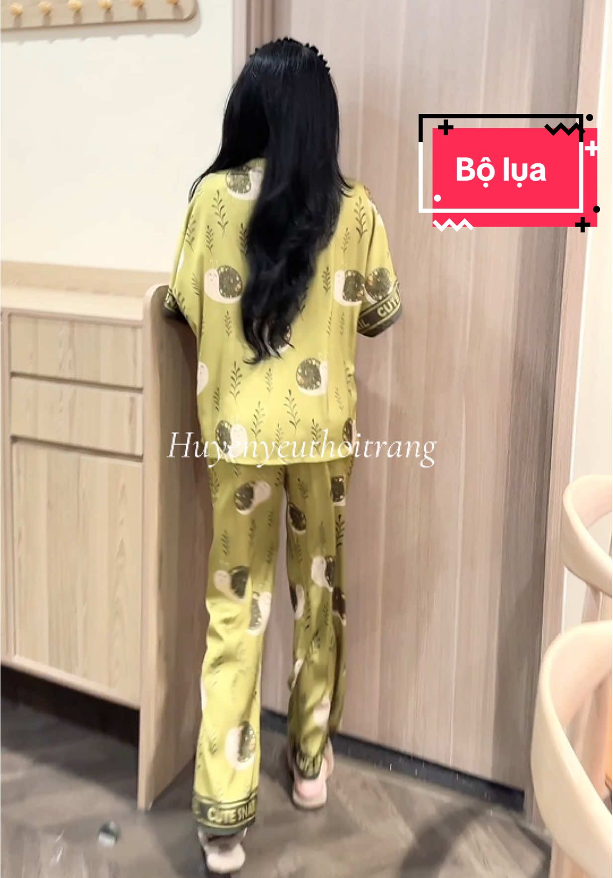 Bộ ngủ lụa #dobomacnha #xuhuong 