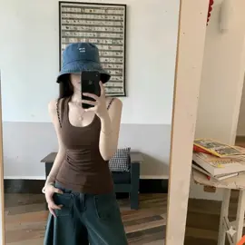 Áo ba lỗ nữ cotton mát BYJANE áo 2 dây bản to áo tank top phù hợp đi tập -012#donu #suhuong 