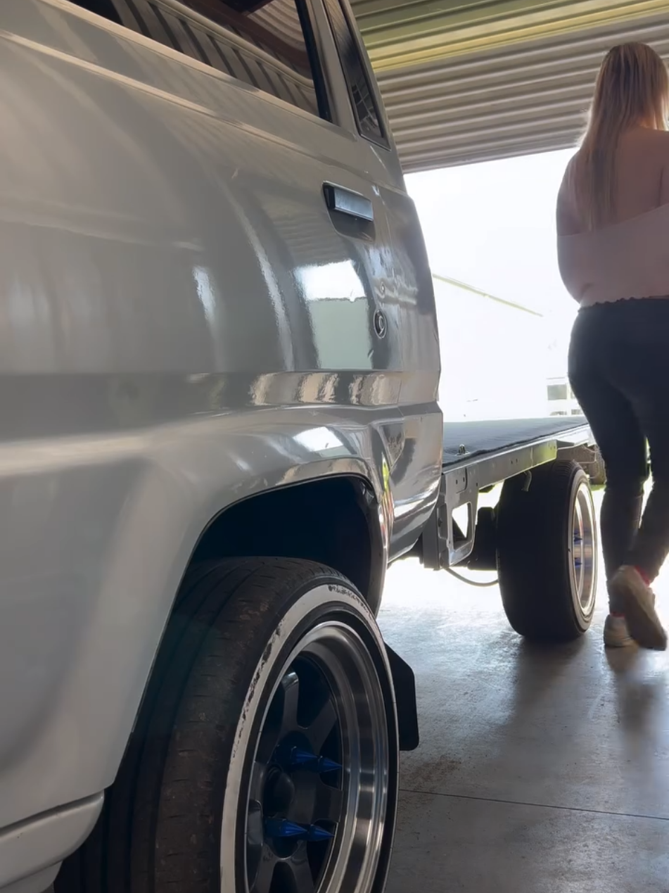 A couple of big ol’ dings in that door. This is why I park far away from everyone and walk… plus a few extra steps throughout the day is good for the heart.
