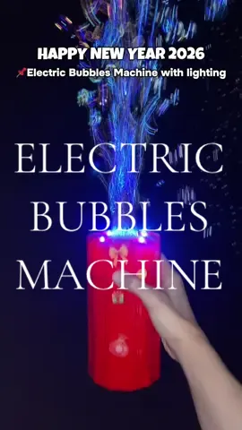Electric fireworks bubbles machine toys with lighting  #bubbles #bubblesmachine #fireworks #tiktokviral #fyp 